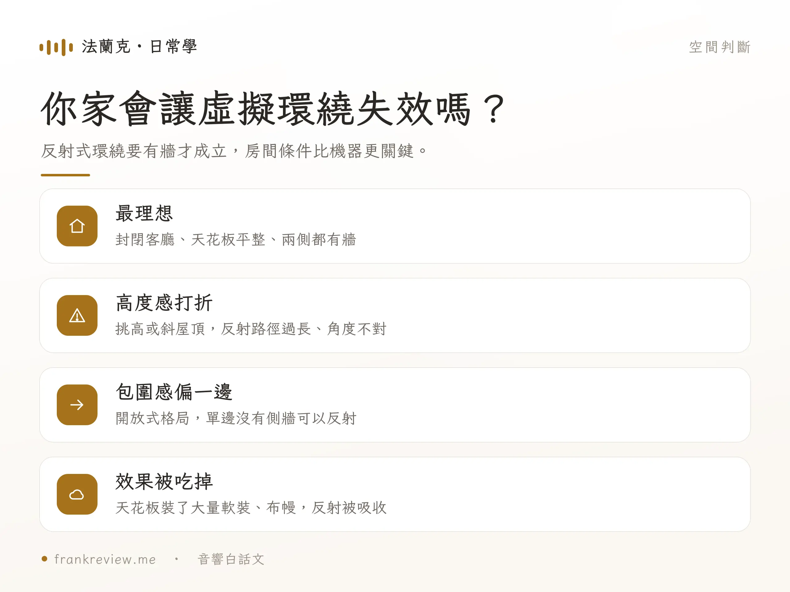 Soundbar 擺位重點示意