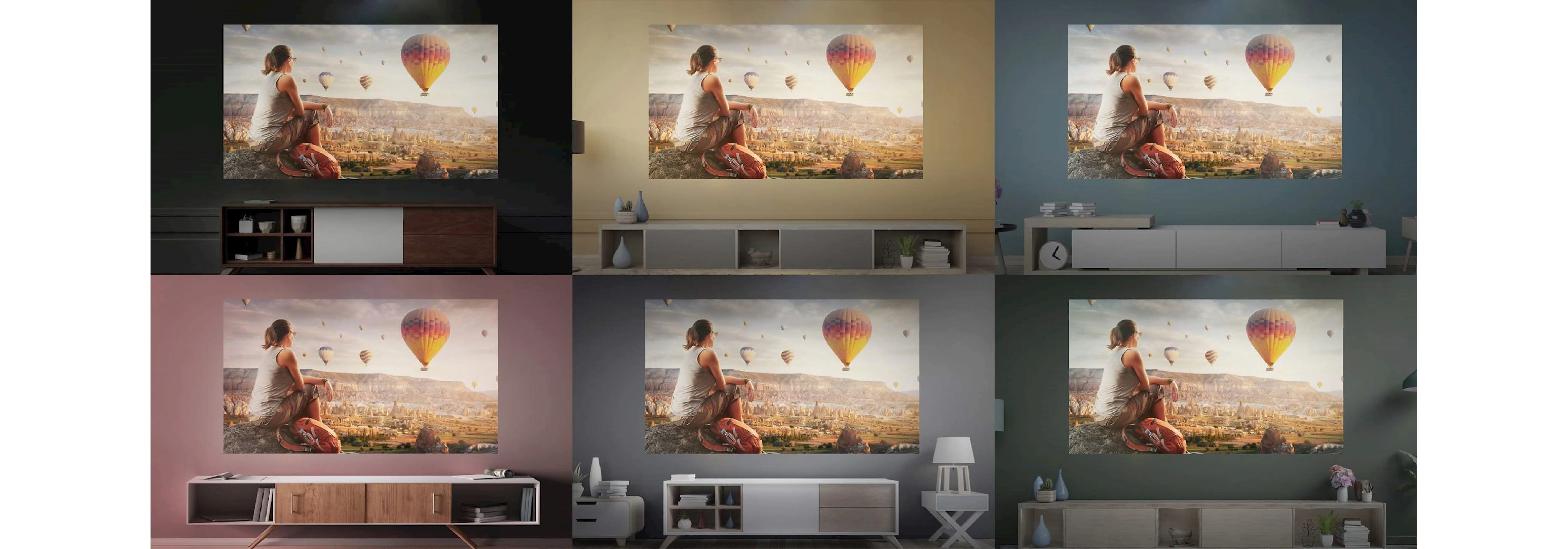 白色 Optoma GT2160HDR 4K 短焦遊戲投影機