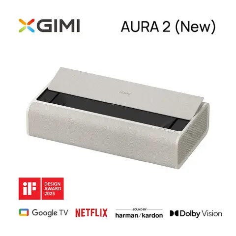 黑色 XGIMI AURA 2 超短焦投影機
