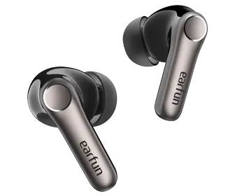 EarFun Air Pro 4+ 黑色真無線降噪耳機與充電盒
