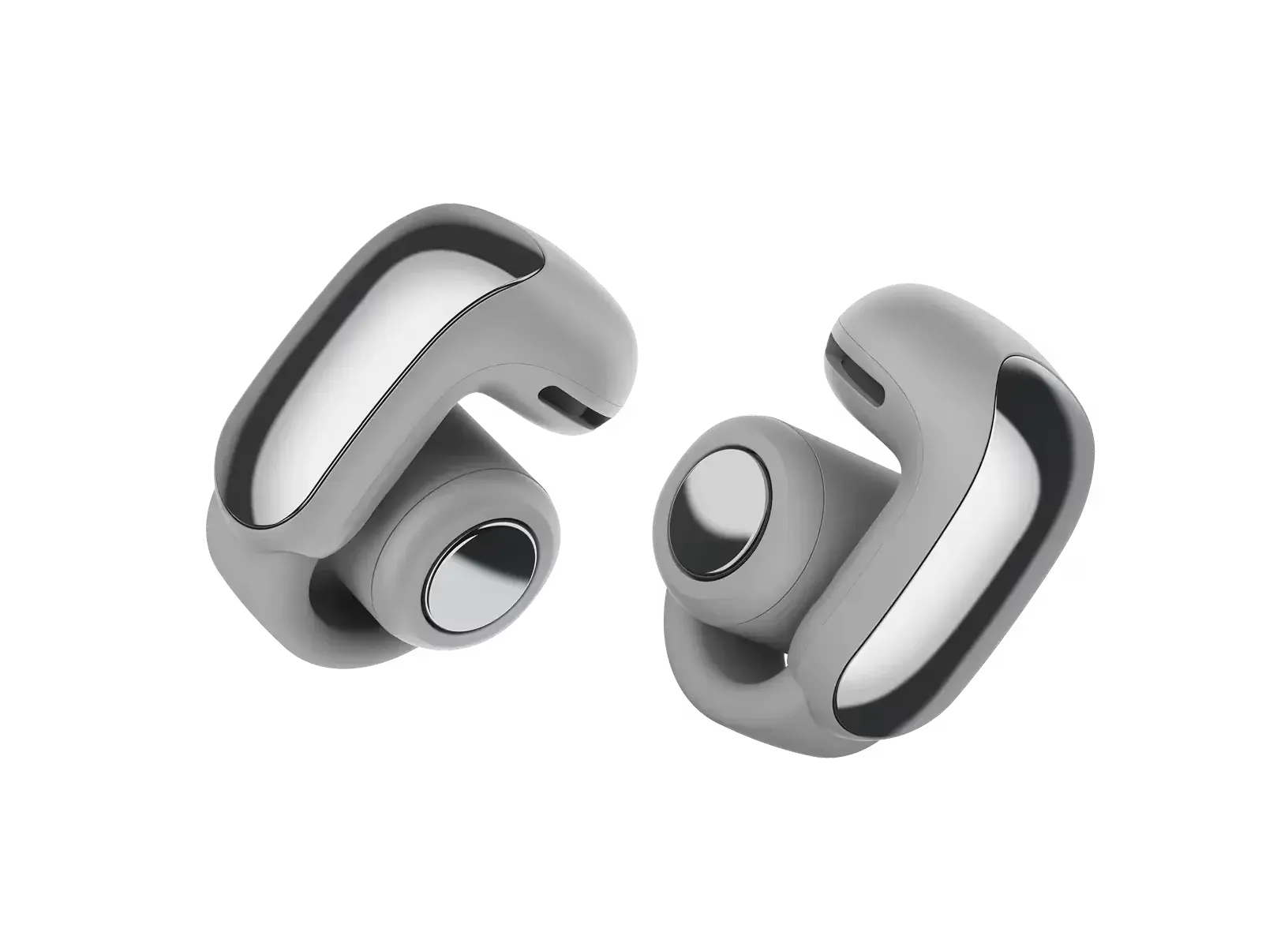 月光灰 Bose Ultra Open Earbuds 耳夾式耳機與充電盒