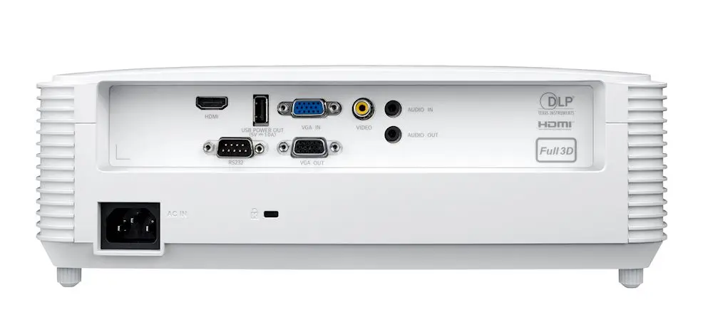 白色 Optoma X309ST 短焦商教投影機