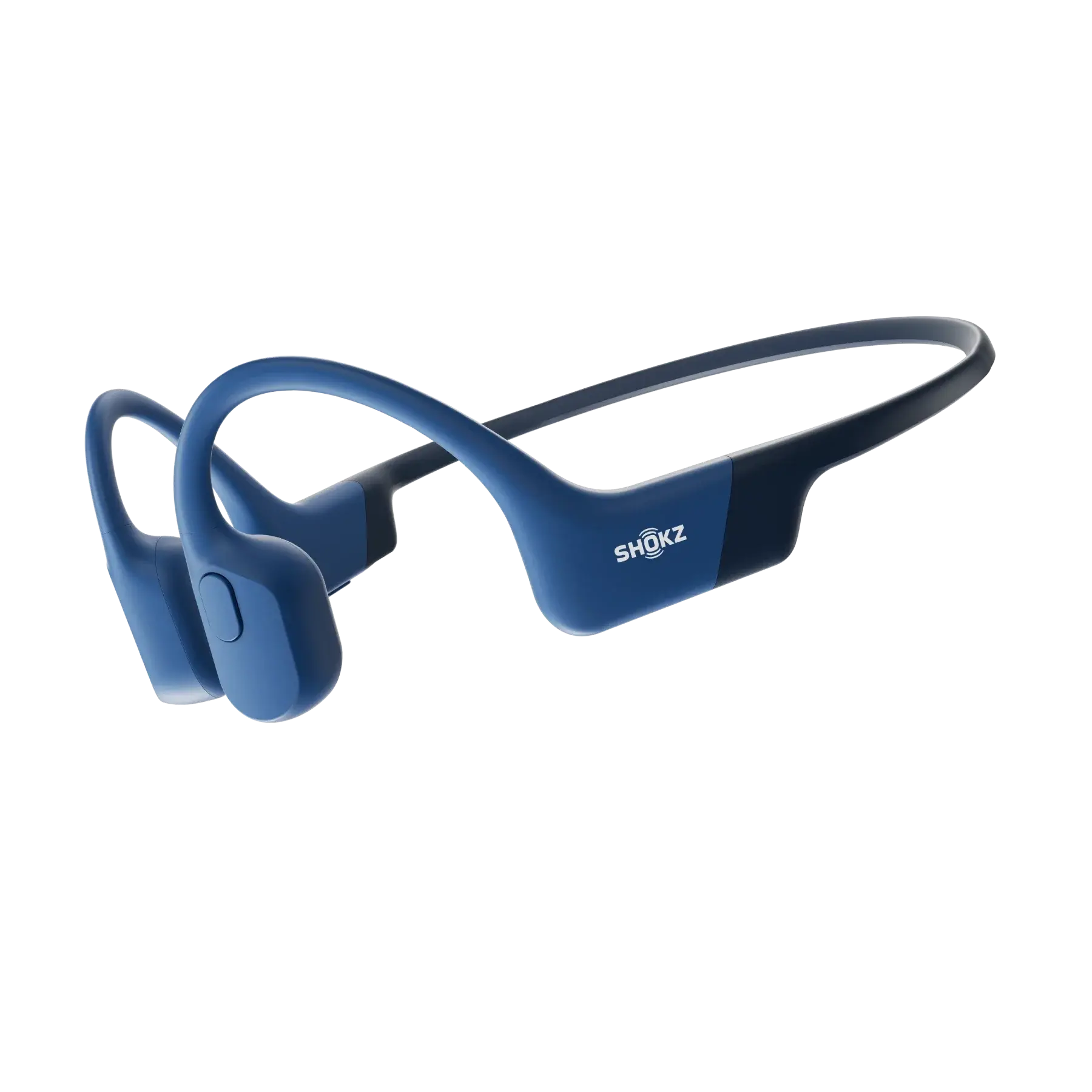 藍色 Shokz OpenRun 輕量骨傳導耳機
