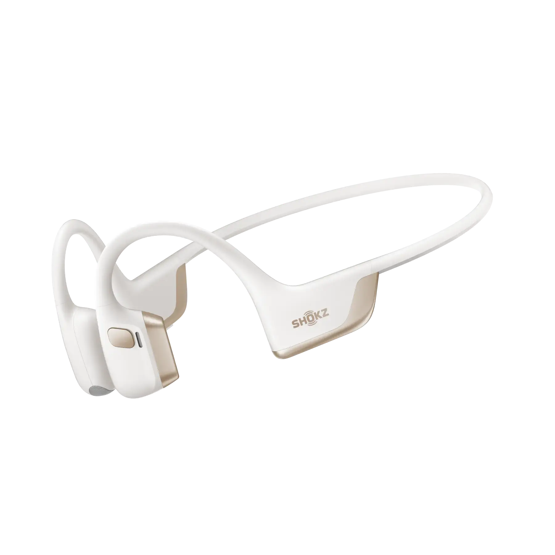 白色 Shokz OpenRun Pro 2 混合傳導運動耳機